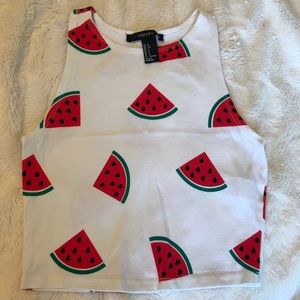 Watermelon crop top